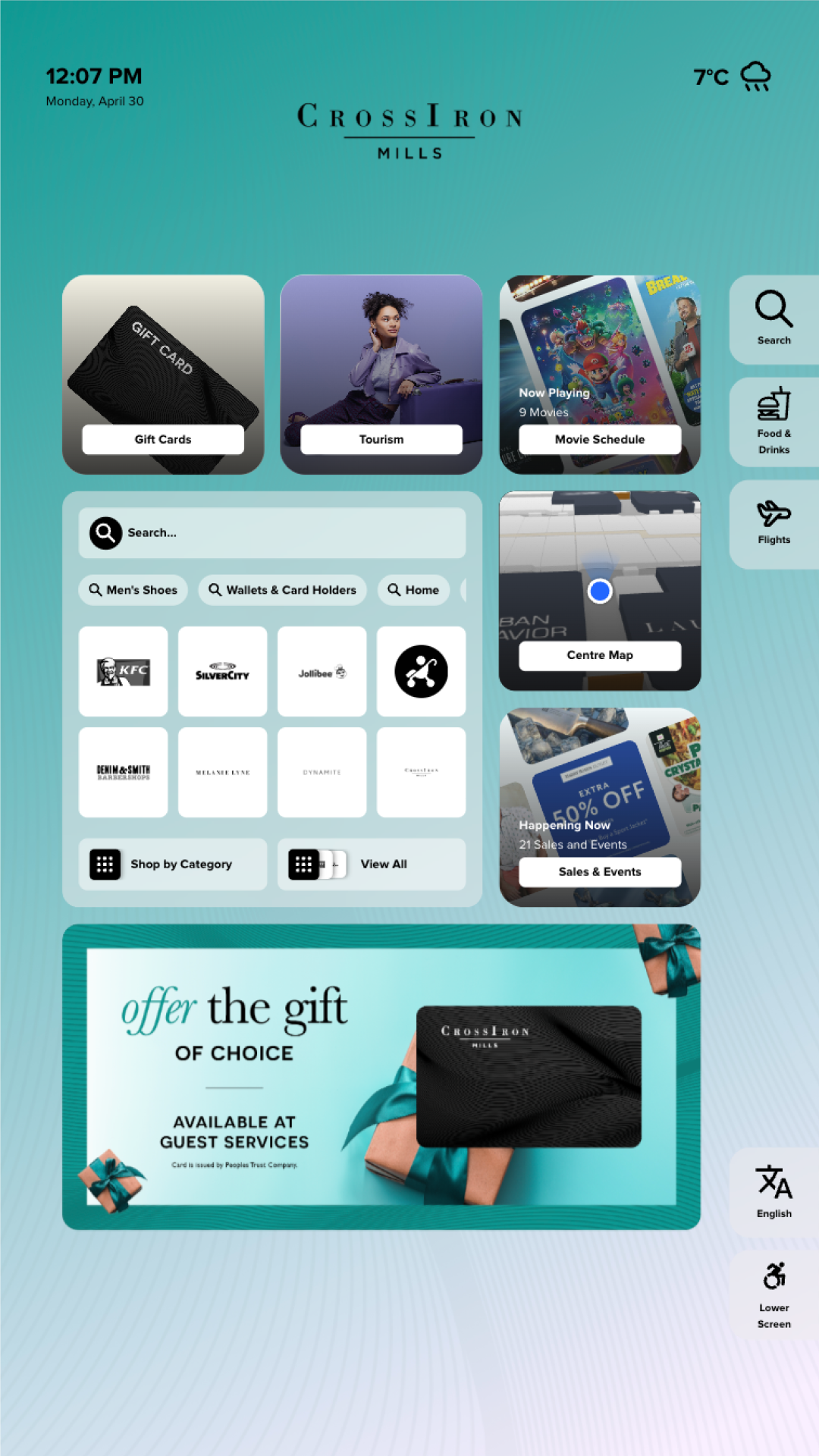 CrossIron Mills directory